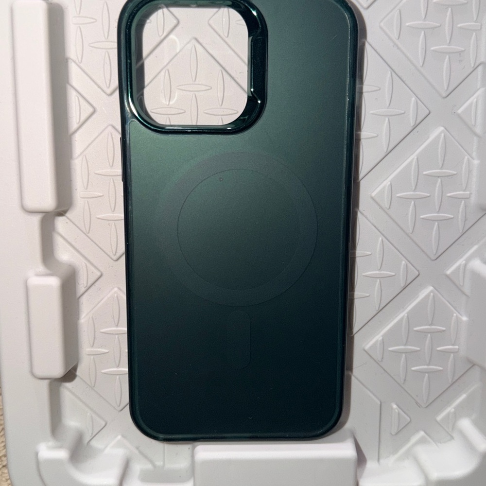 Sleek Forest Green Phone Case